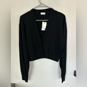 DRIES VAN NOTEN Taiga Cashmere Cropped Cardigan